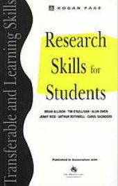 book Research skills for students