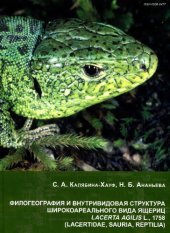 book Филогеография и внутривидовая структура широкоареального вида ящериц Lacerta agilis L., 1758 (Lacertidae, Sauria, Reptilia) (опыт использования митохондриального гена цитохрома b)