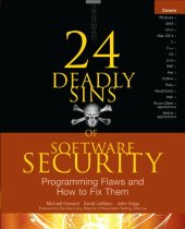 book 24 deadly sins of software security: programming flaws and how to fix them