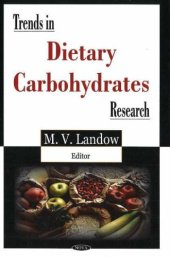 book Trends in Dietary Carbohydrates Research