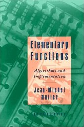 book Elementary Functions:: Algorithms and Implementation