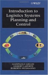 book Introduction to logistics systems planning and control