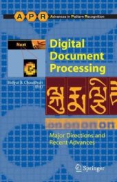 book Digital Document Processing: Major Directions and Recent Advances (Advances in Pattern Recognition)