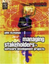 book Managing stakeholders in software development projects