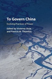 book To Govern China: Evolving Practices of Power