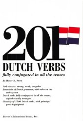 book 201 Dutch Verbs fully conjugated in all the tenses