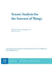 book Sensor Analysis for the Internet of Things