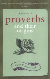 book Dictionary of Proverbs and Their Origins