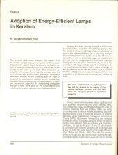 book Adoption of Energy efficient lamps in Kerala