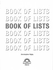 book Book of Lists