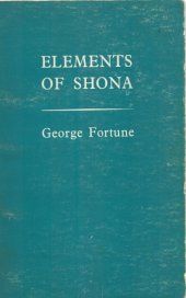 book Elements of Shona