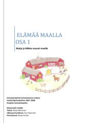 book Elämää maalla OSA  1. Maija ja Mikko asuvat maalla