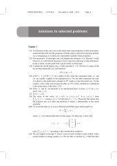 book Solutions Manual for Quantum Mechanics