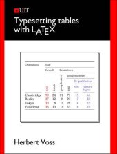 book Typesetting Tables with LaTeX