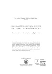 book Cooperación y asistencia judicial con la Corte Penal Internacional. Contribuciones de América Latina, Alemania, España e Italia