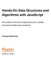 book Hands-on Data Structures and Algorithms with JavaScript