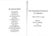 book The International Directory of Logicians (Who’s Who in Logic)