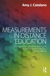 book Measurements in Distance Education: A Compendium of Instruments, Scales, and Measures for Evaluating Online Learning