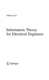 book Information Theory for Electrical Engineers