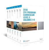 book CFA Program Curriculum 2018 Level II Volumes 1-6 Box Set