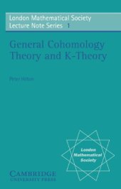 book General Cohomology Theory and K-Theory