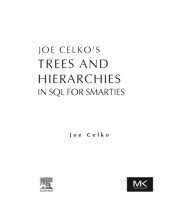 book Joe Celko’s Trees and Hierarchies in SQL for Smarties