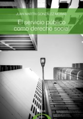 book El servicio público como derecho social