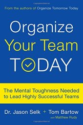 book Organize Your Team Today: The Mental Toughness Needed to Lead Highly Successful Teams