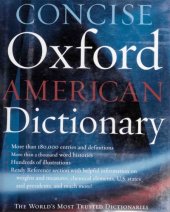 book Concise Oxford American Dictionary