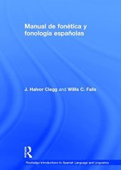 book Manual de fonética y fonología españolas