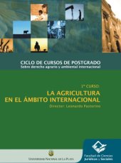 book La agricultura en el ámbito internacional