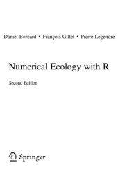 book Numerical Ecology with R