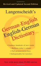 book German-English, English-German Dictionary