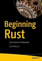 book Beginning Rust: From Novice to Professional