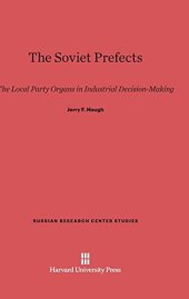 book The Soviet Prefects