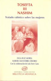 book Tosefta III Nashim: Tratado rabínico sobre las mujeres