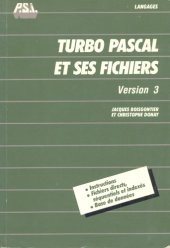 book Turbo Pascal et ses fichiers : version 3