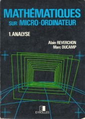 book Mathématiques sur micro-ordinateur. 1, Analyse