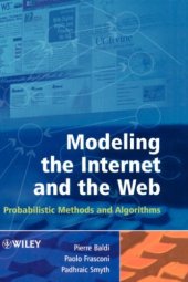 book Modeling the Internet and the Web: probabilistic methods and algorithms