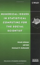 book Numerical issues in statistical computing for social scientist