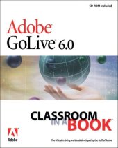 book Adobe GoLive 6.0