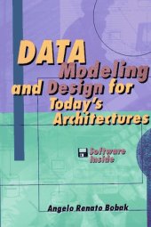 book Data Modeling and Design for Today's Architectures