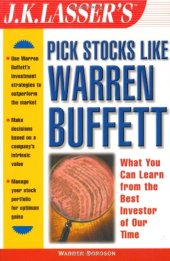 book J. K. Lasser's Pick Stocks Like Warren Buffett