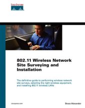 book 802.11 wireless network site surveying and installation