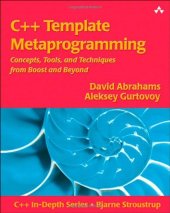 book C++ Template Metaprogramming: Concepts, Tools, and Techniques from Boost and Beyond