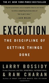 book Execution: The Discipline of Getting Things Done