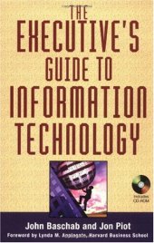 book The Executive's Guide to Information Technology