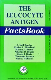 book Leucocyte Antigen FactsBook