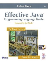 book Effective Java: programming language guide