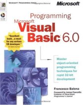 book Programming Microsoft Visual Basic 6.0